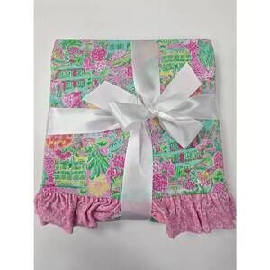 NEW CHARLIES PROJECT savannah spring bamboo blanket in multi